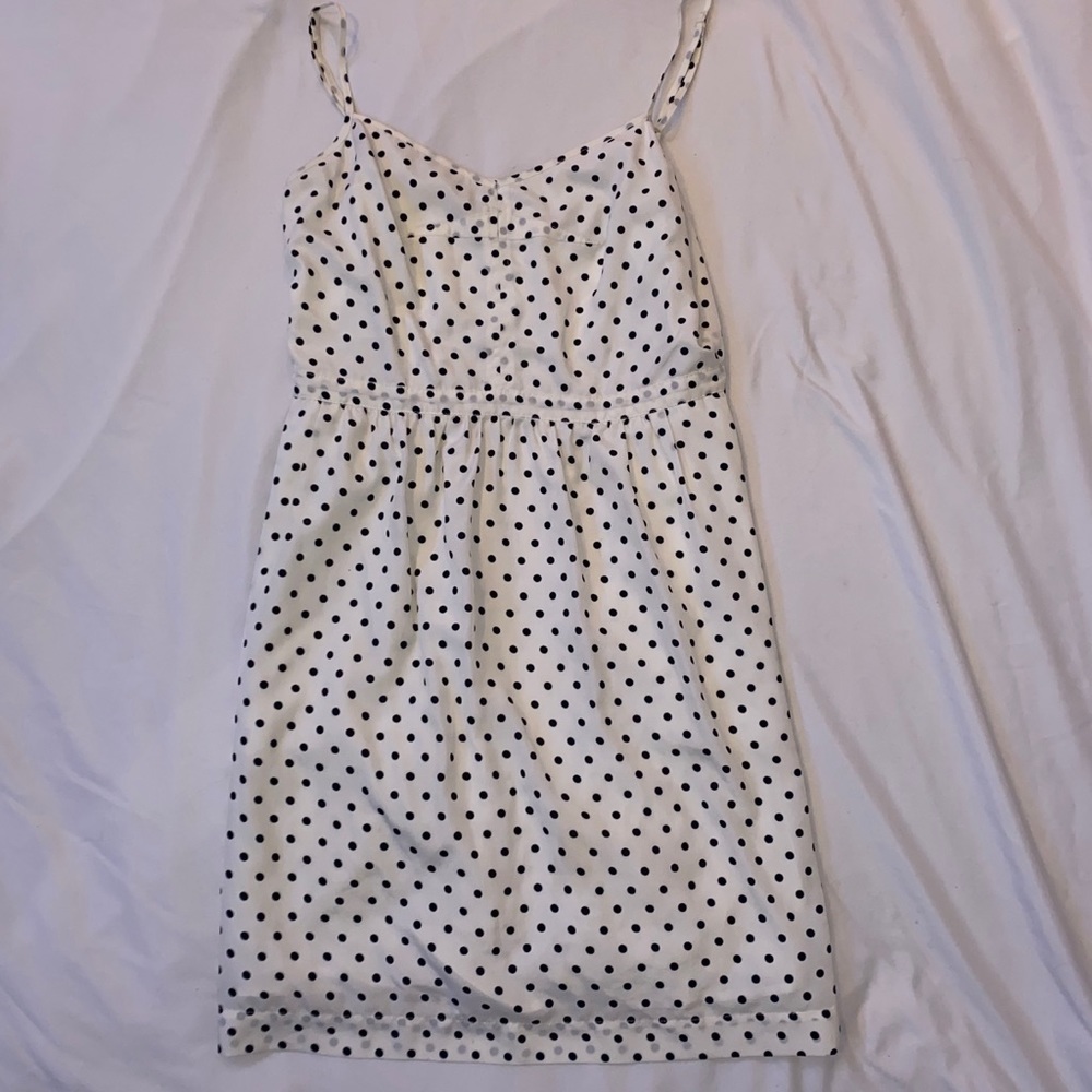 J. Crew polka dot dress